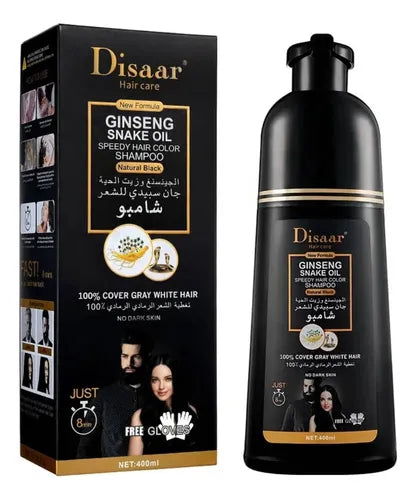 DISAAR™ 400 ML Shampoo cubre canas