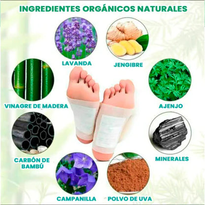 FootGlow™ Parche para Pies Kinoki