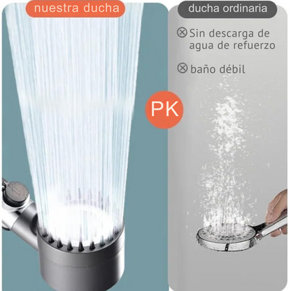 TurboMist™ Ducha multifuncional de alta presión