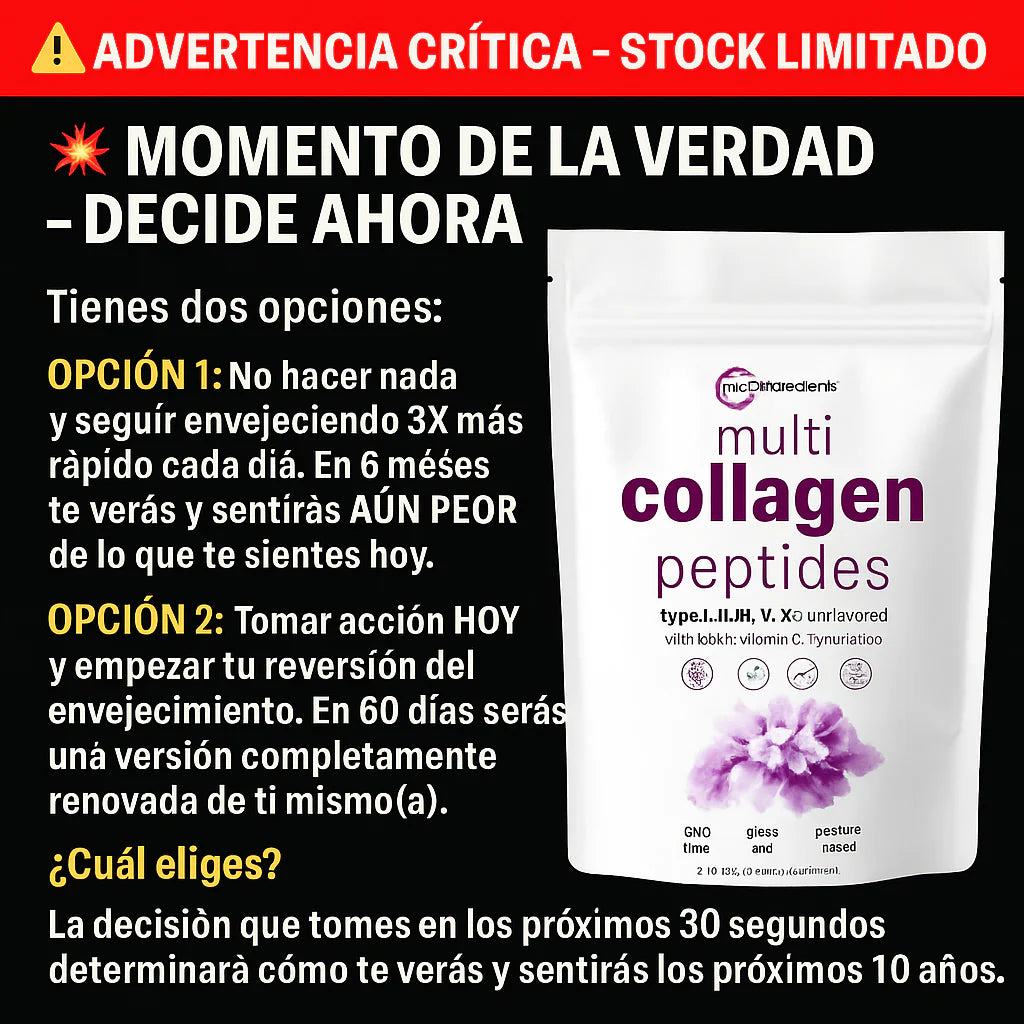 Multi Collagen™ Peptidos de Colageno