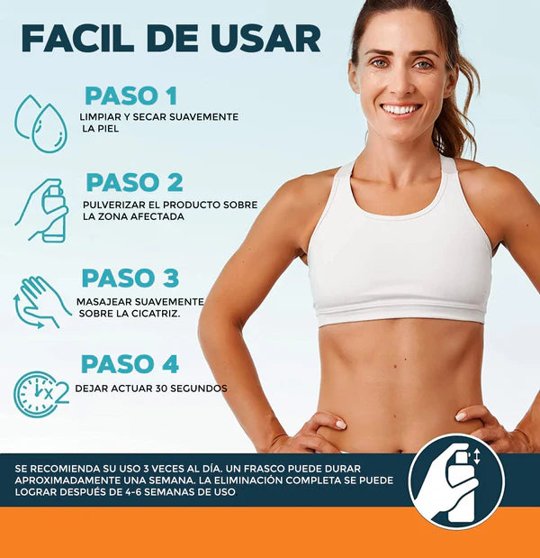 SkinFix™ Spray para Cicatrices
